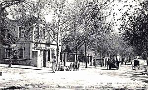 TIzi-Ouzou - Boulevard Beaupretre et Comptoir d'Escompte - 1919